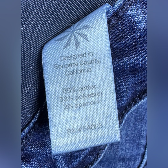 Athleta Sculptek Mid Rise Skinny Jean Dark Wash Womens 6 - Picture 8 of 14